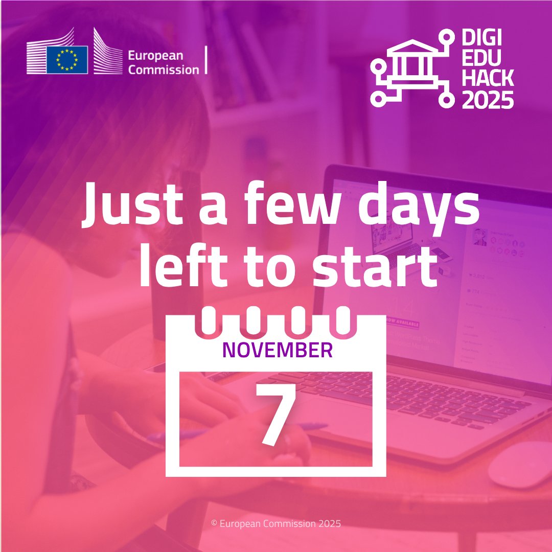 DigiEduHack's tweet image. 🙌 It’s not too late to join DigiEduHack 2025!

Find a hackathon near you, join a team, and turn your ideas into impact.

🔍 Browse open hackathons here: digieduhack.com/challenges

#digieduhack #digitaleducation #hackathons #digitalskills