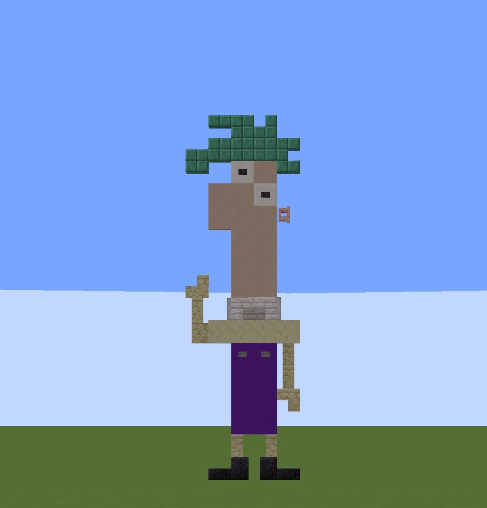 48minhMC's tweet photo. ferb #Minecraft #Minecraftbuilds #minecraft建築コミュ https://t.co/FgWUqa5G78