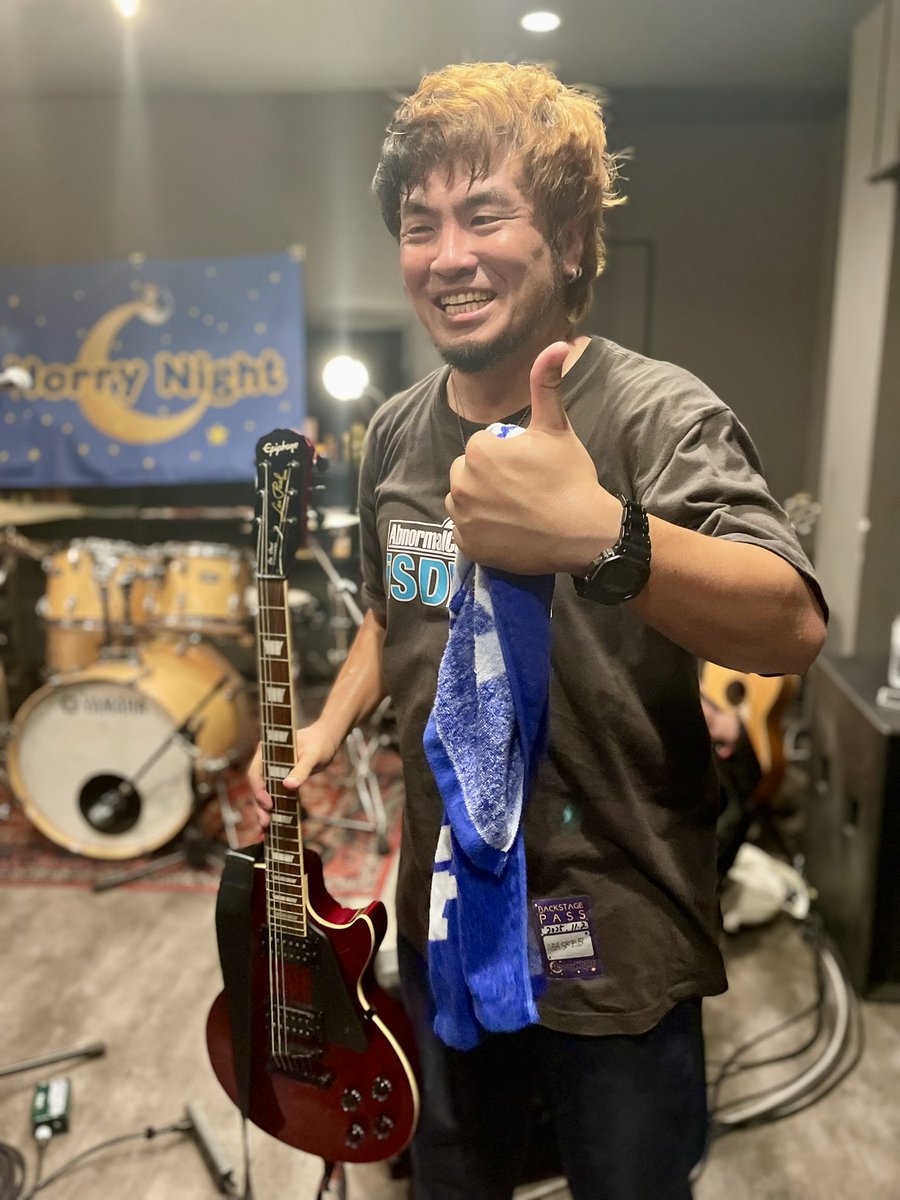 sugimura3106's tweet photo. 連日『START』喰らえました☂️
俊輔さんメッセージありがとうございます❣️
#HorryNight vol.2
#locofrank https://t.co/Y0e9O1NGWh