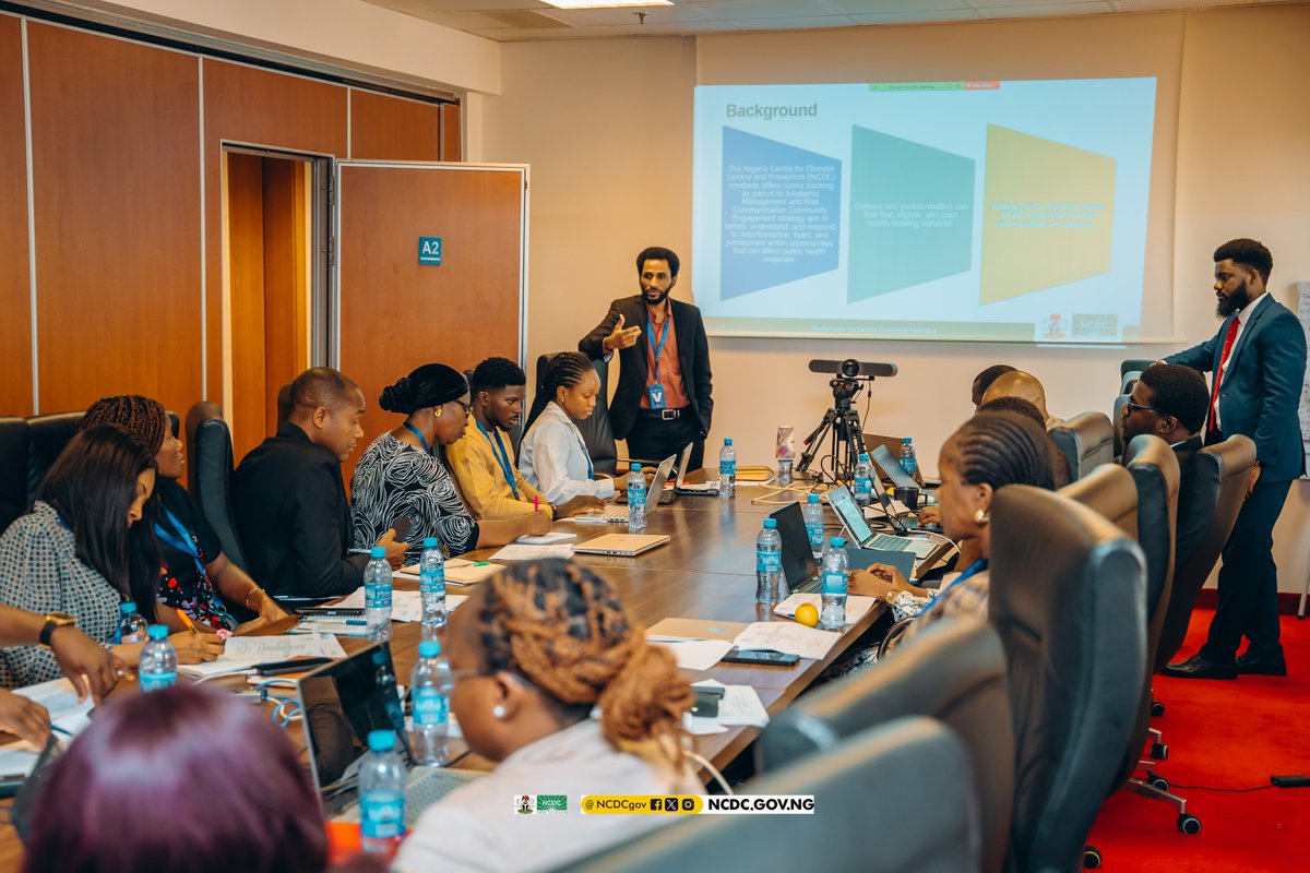 WHONigeria's tweet image. The @Fmohnigeria in collaboration with @WHO, @NCDCgov, @NphcdaNG, Africa Infodemic Response Alliance (AIRA), and partners, is supporting a national assessment of Nigeria’s Infodemic Management (IM) System; to strengthen coordination, improve early detection of misinformation, and…