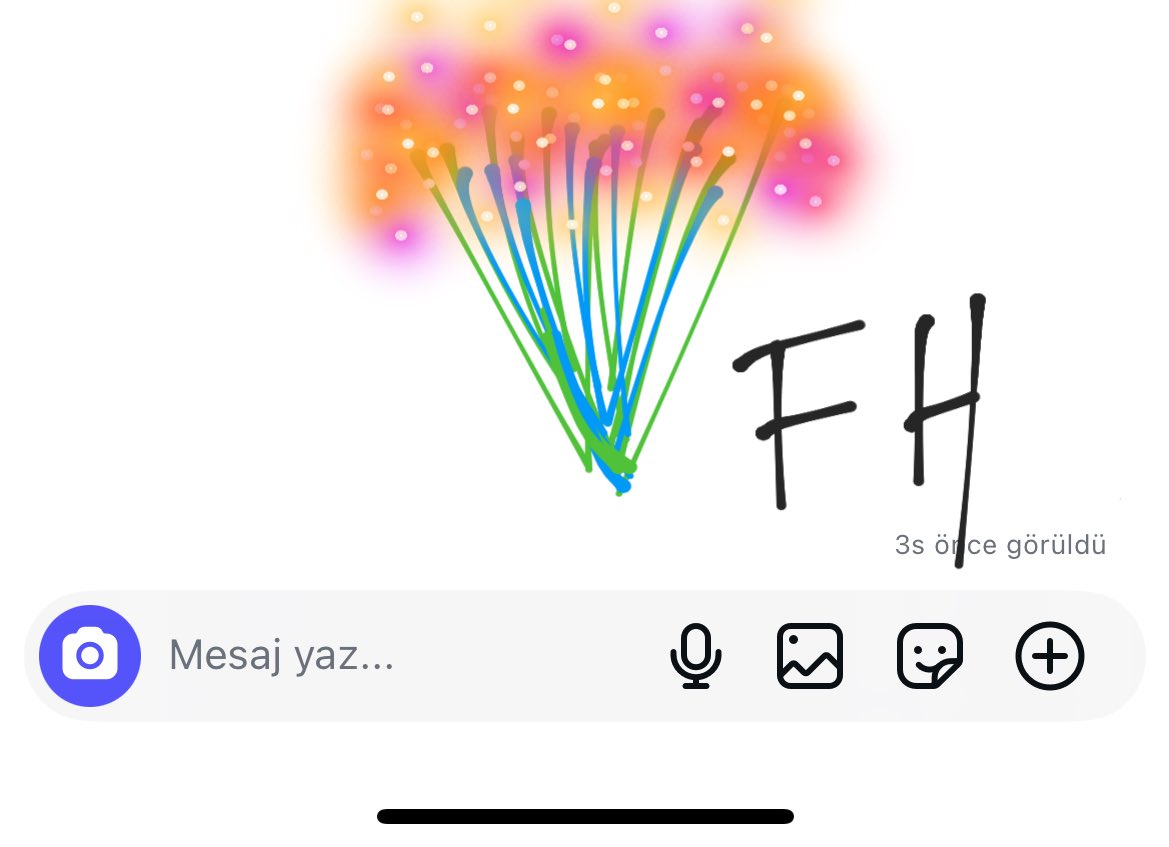 Görüldü??? Kendisi artık benim eski sevgilimdir