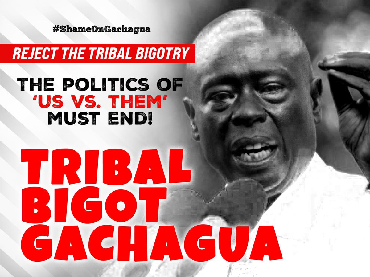 We should never go back to the era that Gachagua is trying to take us to. #ShameOnGachagua 
Oburu Tanzania Tanzanians The Standard Ngong Road Dangote Nigeria Kenya speaks