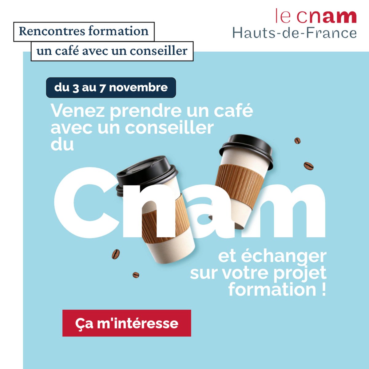 Toute cette semaine, venez rencontrer nos conseillers, sans rendez-vous.
➡ du lundi 3 au jeudi 6 novembre au centre de Lille, de 10h à 19h
➡ le vendredi 7 novembre au centre de Valenciennes, de 10h à 18h
🔎lc.cx/P_NmIG
#Formation #Reconversion #lille #valenciennes