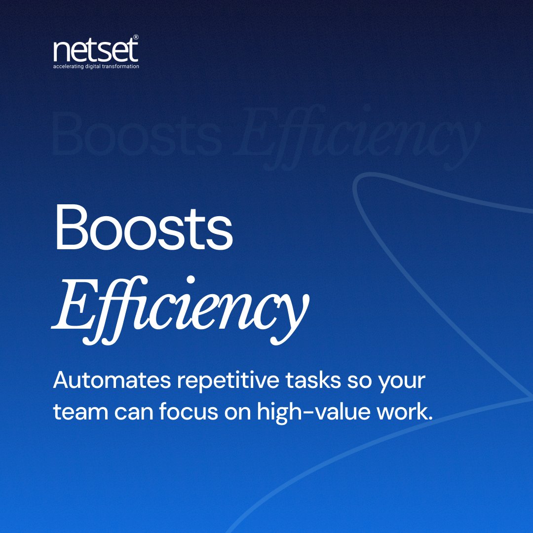 NetSet_Software's tweet image. 🚀 Embrace the future of work with AI automation!
From boosting efficiency to enhancing decision-making, AI is transforming how businesses operate.
Ready to work smarter, not harder? 💡
🔗Learn more: netsetsoftware.com
📧 sales@netsetsoftware.co
📱 +1 (628) 209-8777