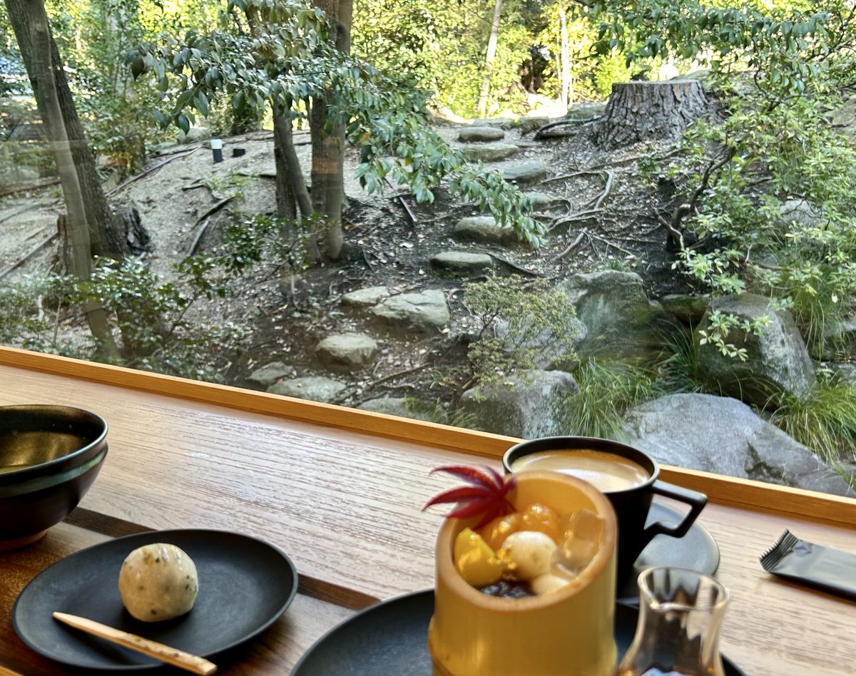 久しぶりのわらび餅、亥の子餅の季節です
#徳川美術館
#芳光