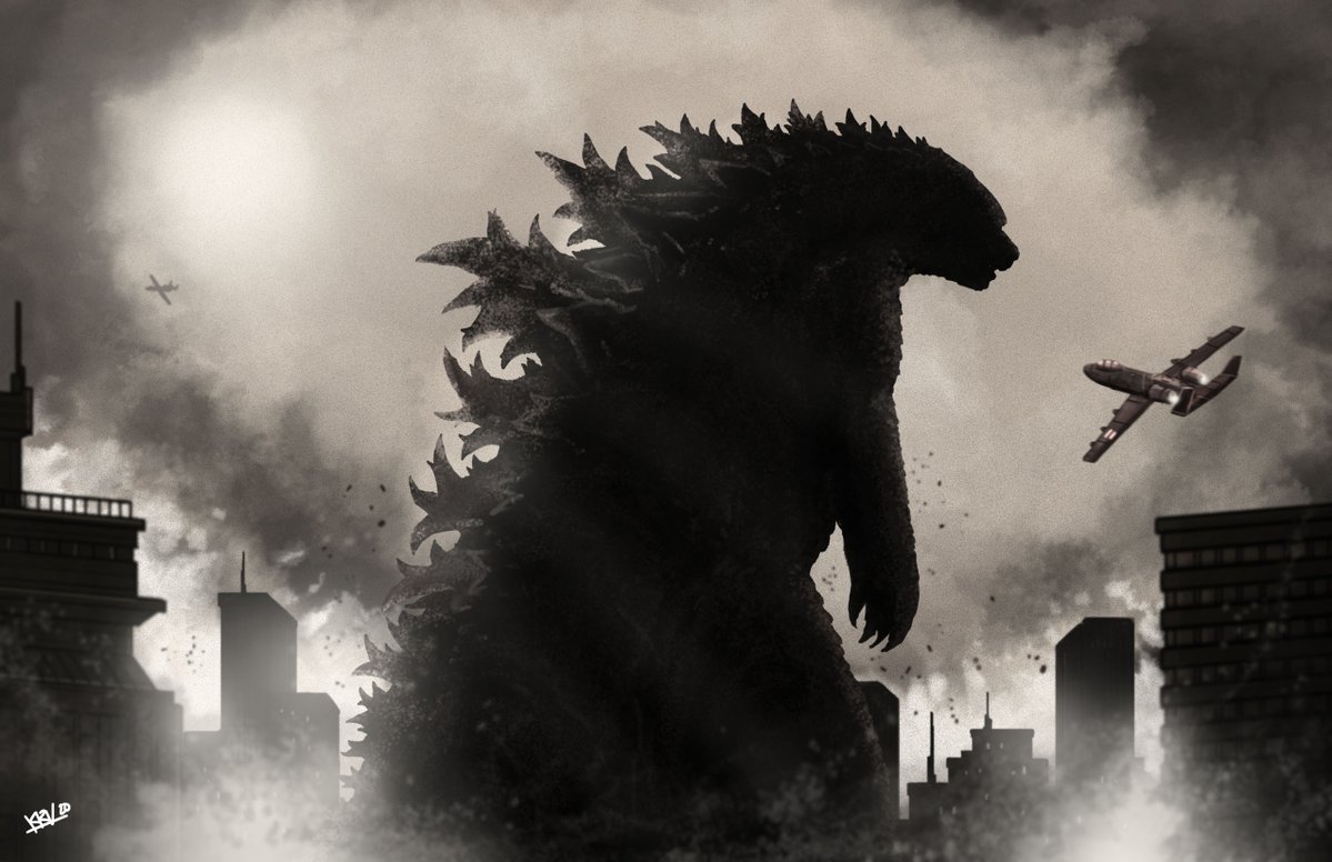 kevrayval's tweet image. Happy Godzilla Day!  

Sharing some of the fanart I&apos;ve done of the King of the Monsters, my idol and role model jk haha.  

#godzilladay #kaiju #gojira #godzilla #fanart #godzilladay2025 #monsterverse #daikaiju #fanart #artph