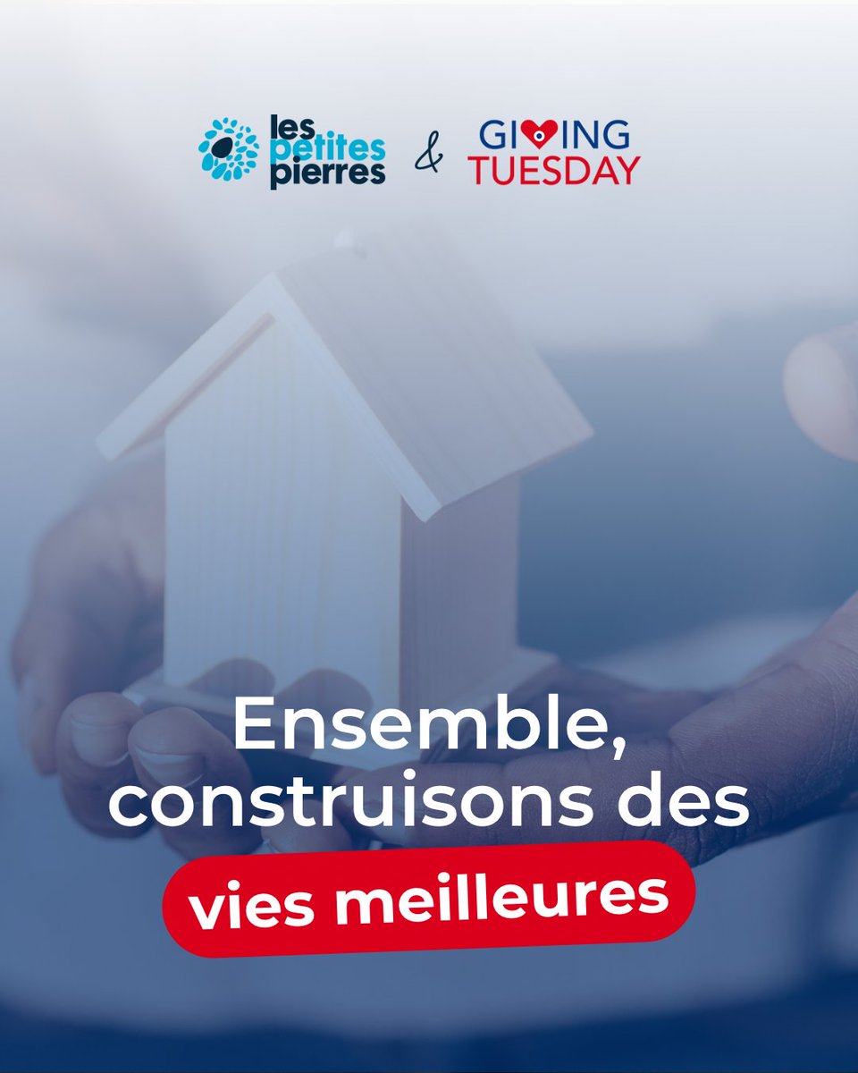 Faisons grandir la solidarité autour de l’habitat 🏠 !

Avec @LesPetitesPierres et le #GivingTuesdayFR, atteignez votre objectif le 2 déc. et gagnez une prime de 5 % !

👉 lespetitespierres.org/actualite/les-…

#Solidarité #HabitatSolidaire #Crowdfunding