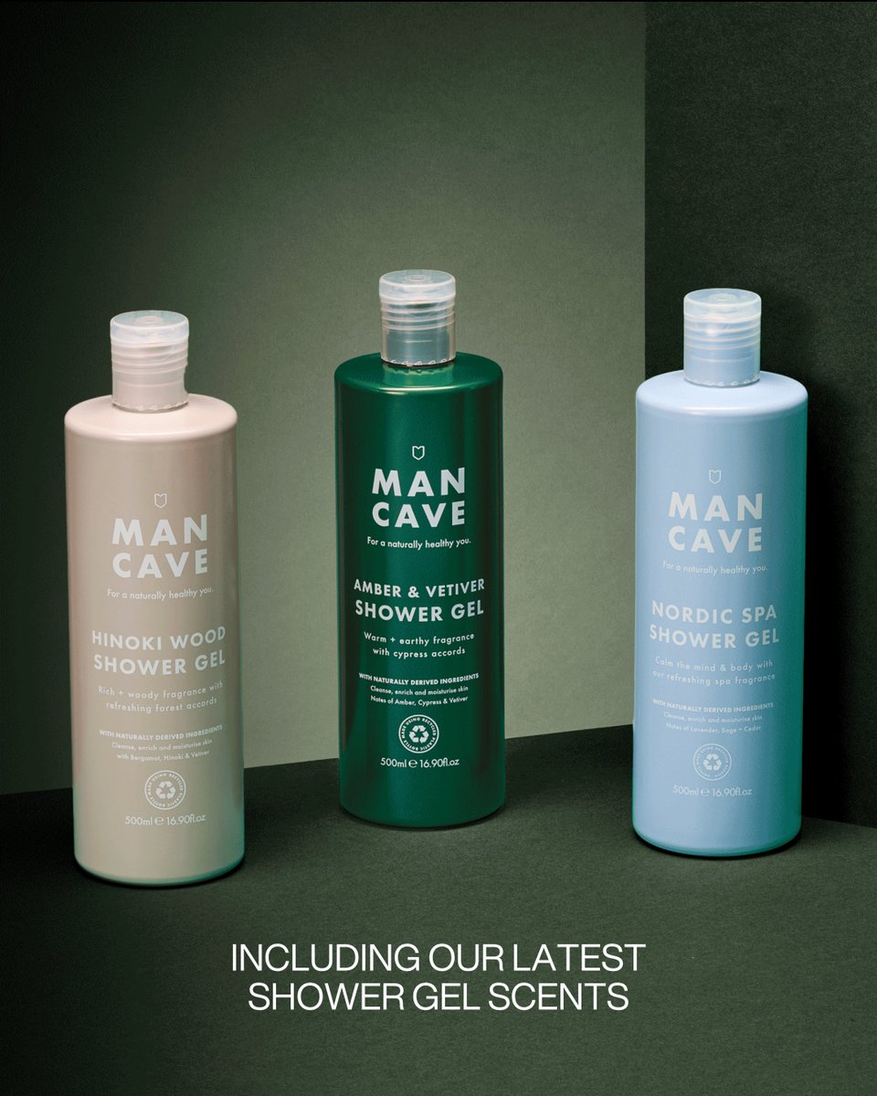 Beat the rush. Gift better, earlier.
Explore our ManCave gift sets - premium scents, natural ingredients, and refined design, ready to wrap (or keep for yourself).