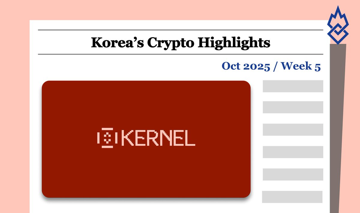 INF_CryptoLab's tweet image. This week in Korea: volumes steady, narratives shifting.
Infra, data, and RWA projects quietly take the spotlight. 🇰🇷✨
blog.infcl.co.kr/kernel-dao-and…