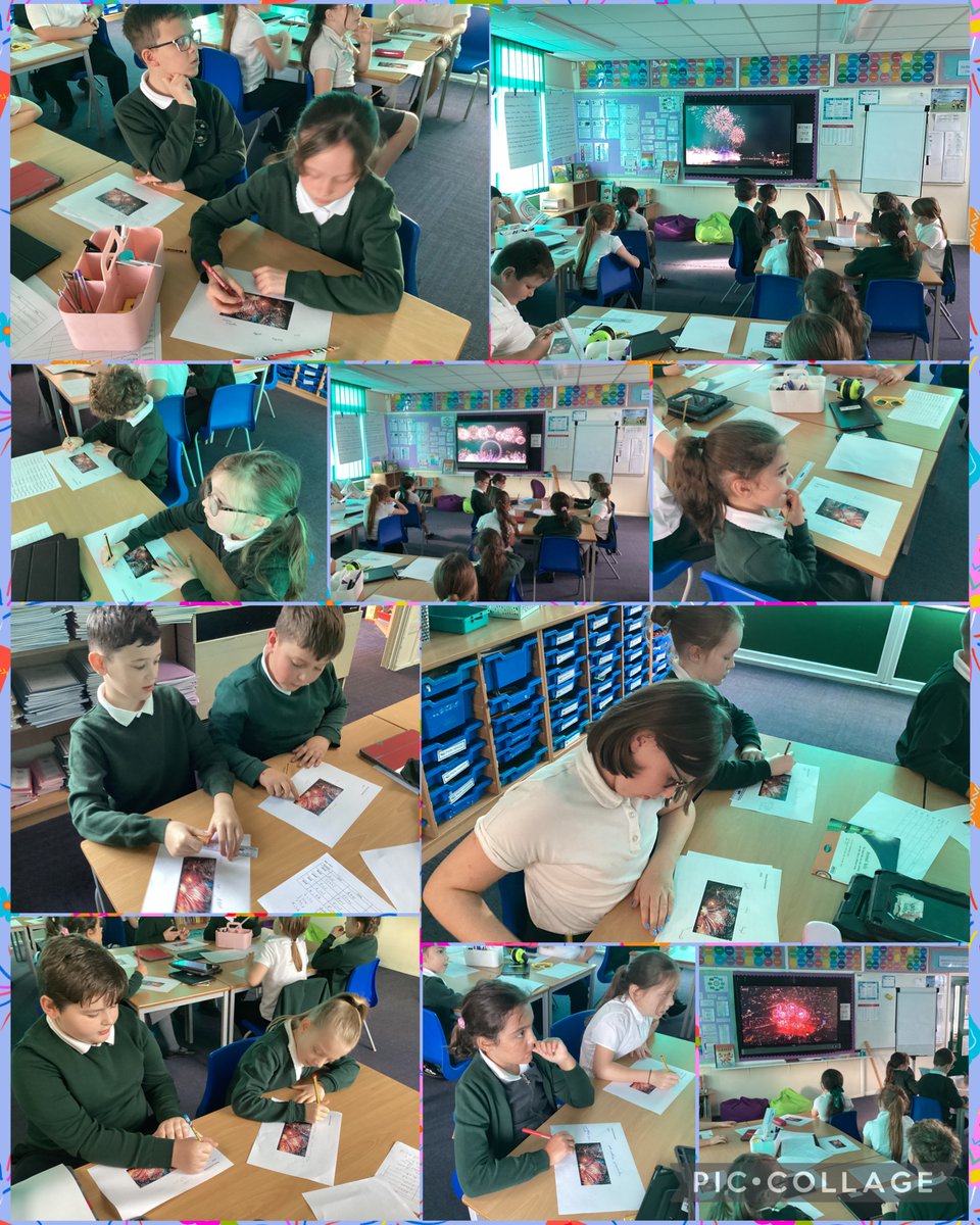 BaderPrimary's tweet image. Y4R have been hooked into their new #BaderWriting genre of poetry by watching a firework display and writing down descriptive vocabulary #RRSarticle3 #Bonfirenight 🎆🎇