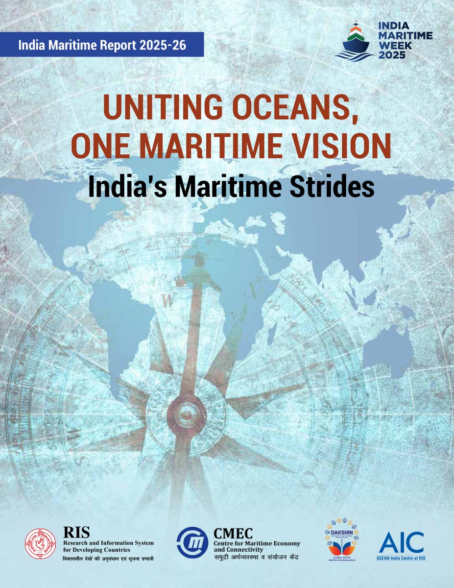 QuadraantLegal's tweet photo. Our Managing Partner Capt. Pankaj Kapoor's article "India and the Future of Maritime Arbitration: Charting the Course through Global Waters," is featured in the India Maritime Report 2025-26. https://t.co/msaD1Mcv3u