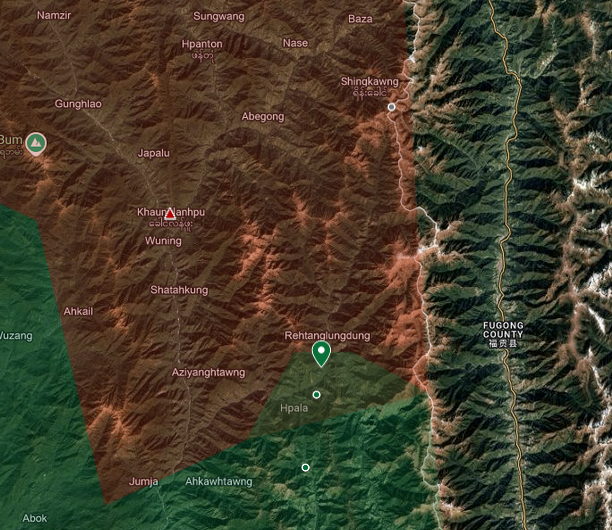 Myanmar War Map tweet media