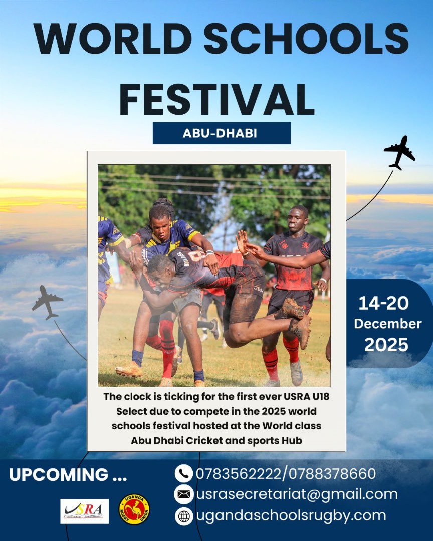 Uganda Schools Rugby Association tweet media