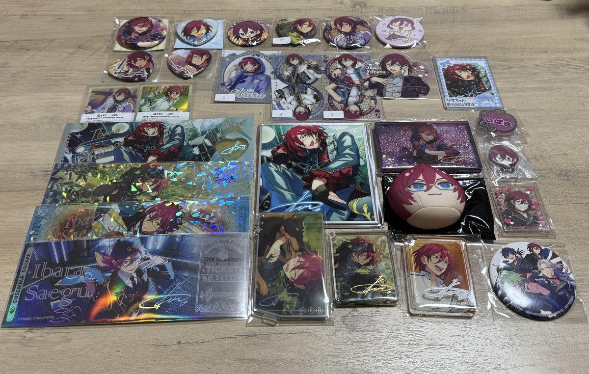 【譲渡】あんスタ 中国 ぬい ポトレ 缶バッジ 色アクスタ バスタオル

譲 朔間零

求 かかった金額➕送料
1部条件あり
纏めてお迎え頂ける場合、
条件変更等可能です。
全て纏めて金額提示可