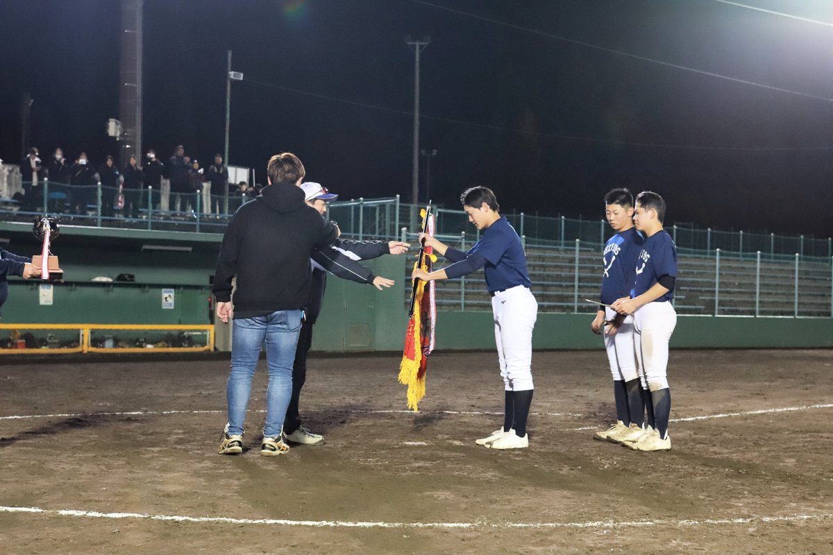 sisinji's tweet photo. 第4回ナガセケンコーボール杯  
秋田県中学硬式野球  
AKITA　ZERO　LEAGUE　FAINAL　CAP  
11月3日(月)サンスポーツランド協和野球場

優勝　　
Nexus9ｓ　　

全県少年野球優勝の琴丘中・山本中の選手を中心に守りの堅い素晴らしいチームでした⚾️
初優勝おめでとうございます🥇 https://t.co/6V4YLKcWfl