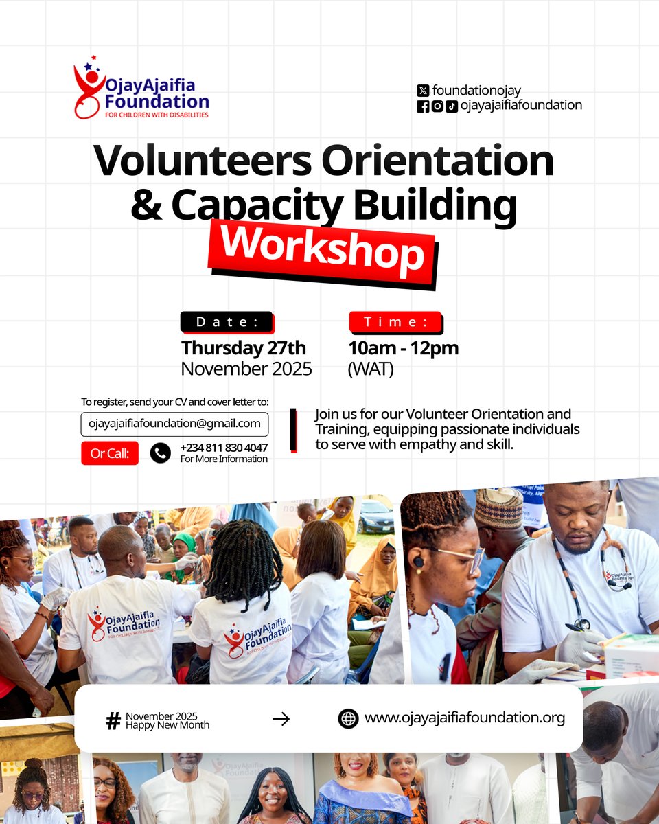 Ojay Ajaifia Foundation tweet media