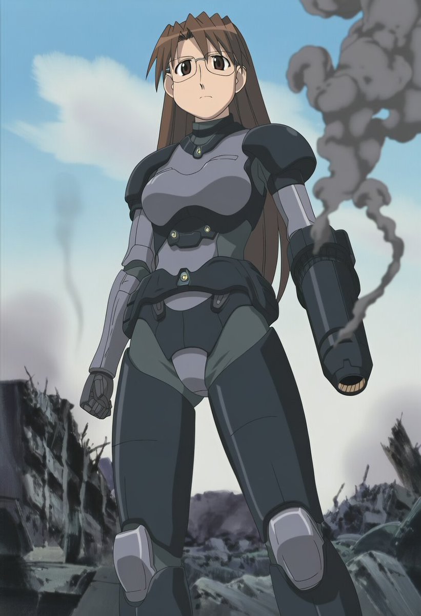 Yomi's been drafted to help in the war... No one expected it would be in the front lines though, she is REALLY good.