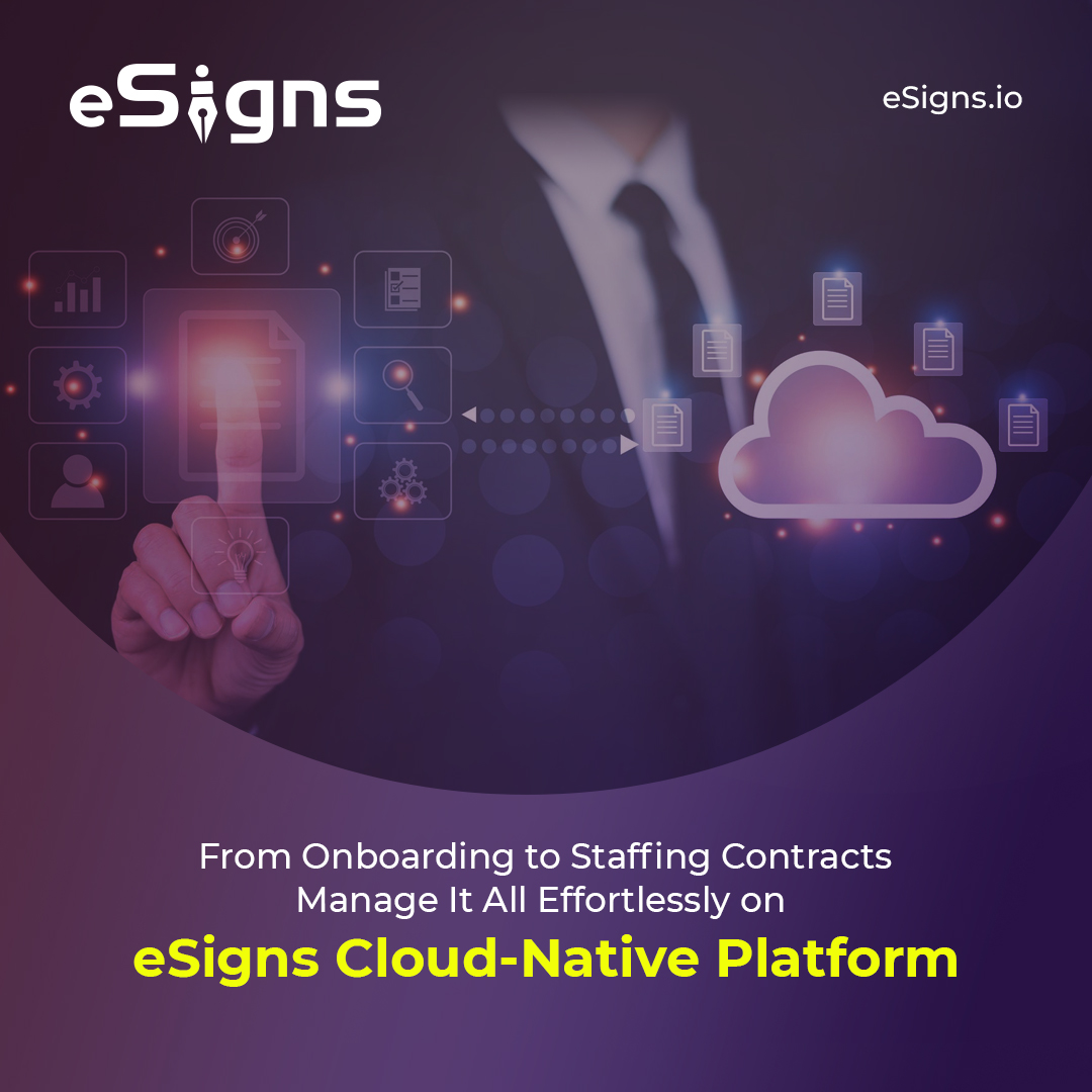 eSignsSoftware's tweet image. Handle everything from onboarding to staffing contracts in one place with eSigns Cloud-Native Platform.  Try eSigns.io free today! 🚀
|
#staffingsoftware #esigns #cloudbasedesignature #edms #digitalworkflow #contractmanagement #aiautomation #staffingtechnology