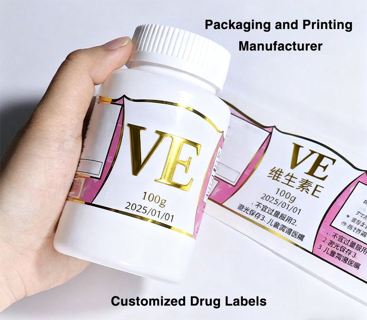 yongli_polam's tweet image. Custom Pharma Adhesive Labels_ Safety Meets Compliance

Pharmaceutical brands—your meds need labels you can trust.

✅ Tailored to your bottle size/brand​
Elevate packaging safety &amp;amp; brand trust—DM to request a free sample!​
#PharmaLabels  #CustomMedsLabels #BottleStickers