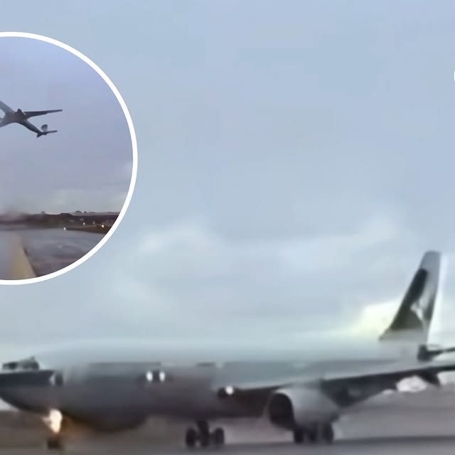 AbrarNotes's tweet image. One of the most fascinating displays 🛫 It almost looks like the Cathay Airbus A330 is hovering - aka perfect illustration of airspeed vs ground speed and the ‘high-alpha maneuver’ via @megaaviation zurl.co/oqpGF #airlines #pilots