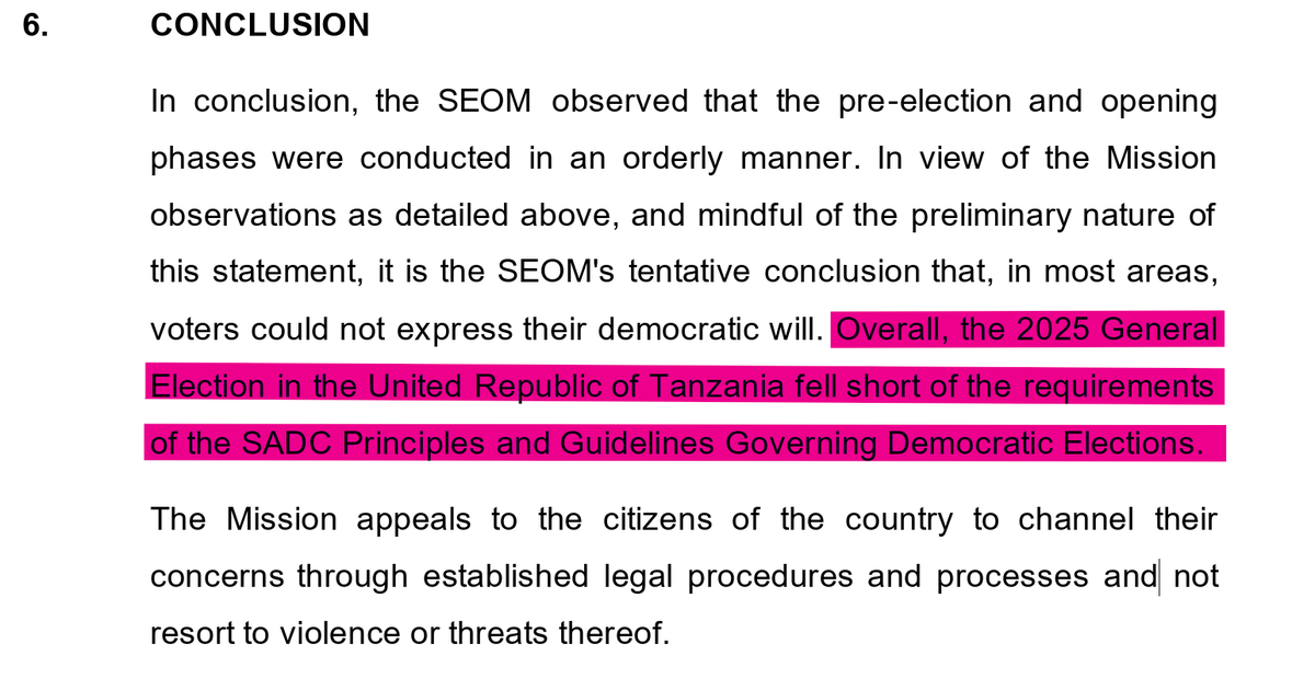 <a href="/SADC_News/">SADC Secretariat</a> So in other words, it's business as usual like Zimbabwe?