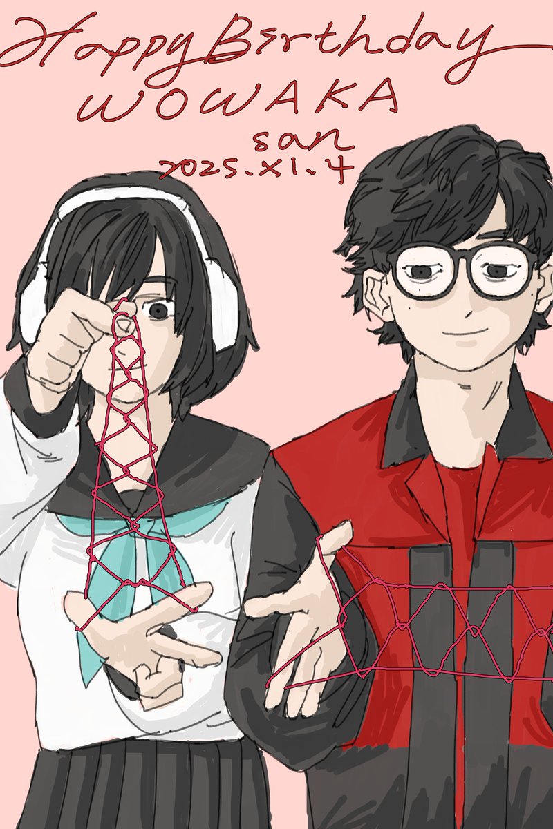 Happy birthday wowakaさん !!!