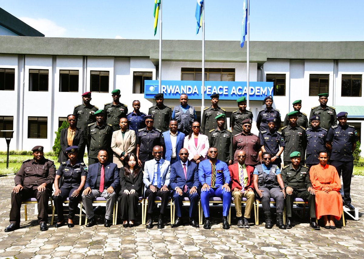rwandarpa's tweet photo. The course was officially opened by the Director of the Rwanda Peace Academy, Col (Rtd) Jill Rutaremara. Present at the opening ceremony were the Human Rights Officer at the UN Country Office in Rwanda, Mr. Evaristus Ntani Ngoran and course facilitators. https://t.co/uilz1wbudh