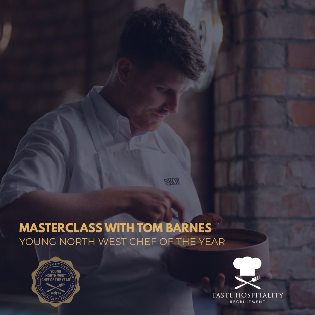 Big news for the Young North West Chef of the Year 👨‍🍳

Tom Barnes will be joining us to deliver a Masterclass for this year’s finalists!

A huge opportunity for young chefs to learn from one of the UK’s very best.

#YoungNWChef #Hospitality #Chefs #Michelin