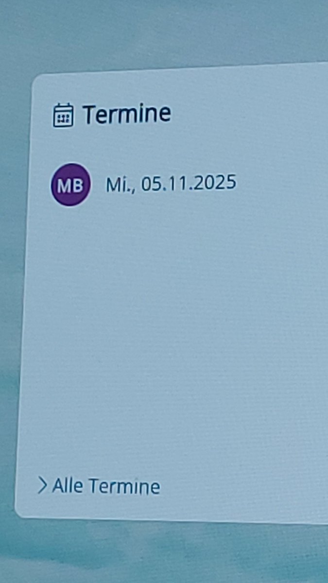 Morgen Termin bei Myron v. Brederode