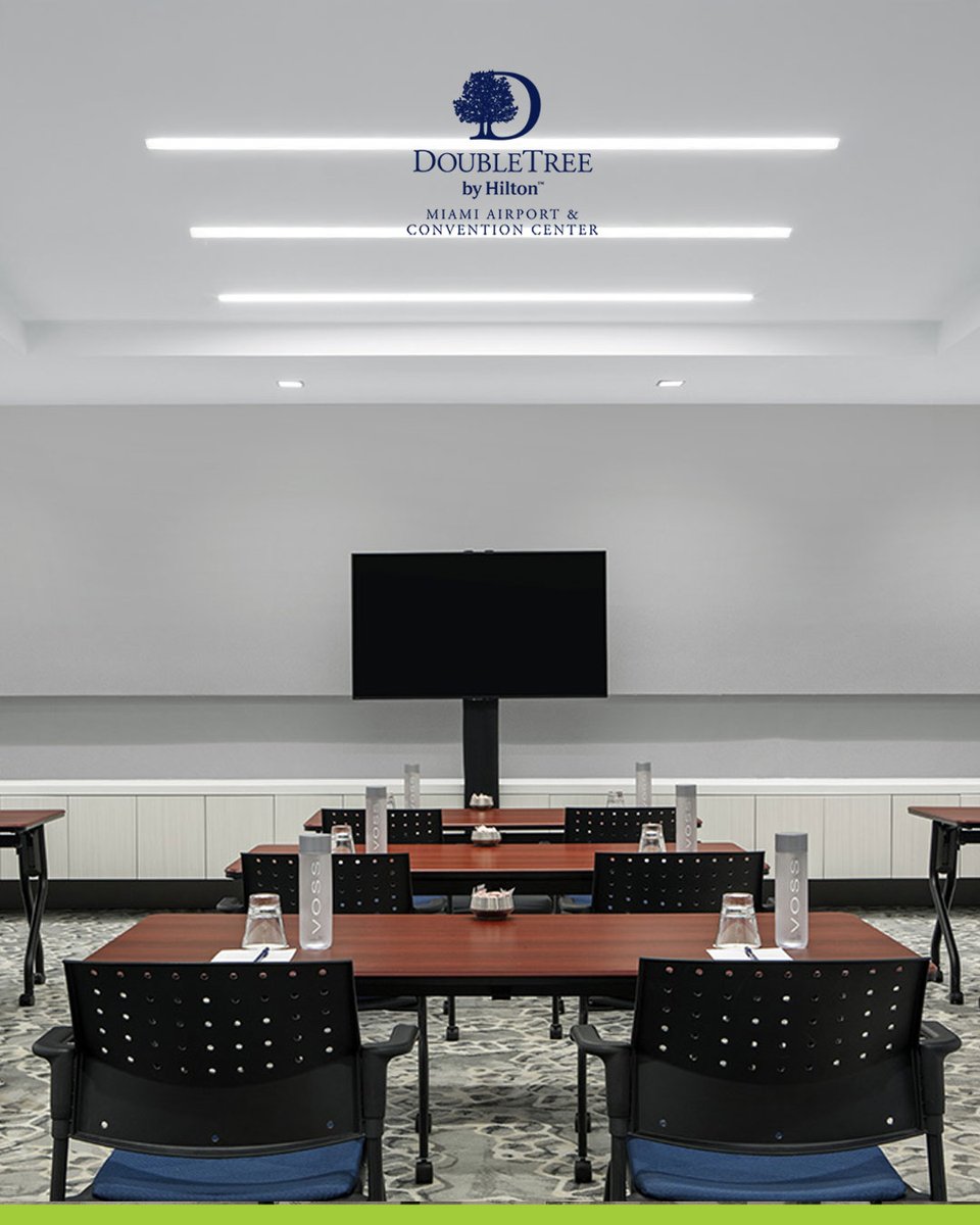 DoubleTreeMACC's tweet image. Minutes to MIA. Maximum uptime. Quiet rooms + reliable Wi‑Fi. #BusinessTravel
