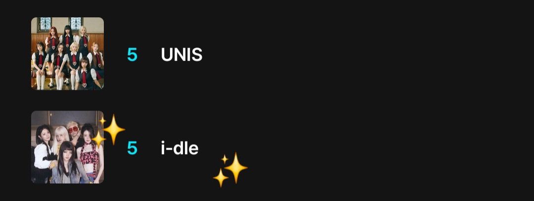 ‼️WE ARE AT RISK OF GOING DOWN, LETS KEEP UP THE RANK 5 ‼️

1 retweet or reply = 1 vote
both = 2 votes

✨️ pls consider voting in MNET PLUS APP too

I vote for #idle on #2025MAMAVOTE