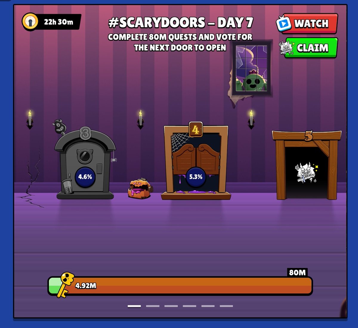 Day 7
#ScaryDoors #BrawlStars
