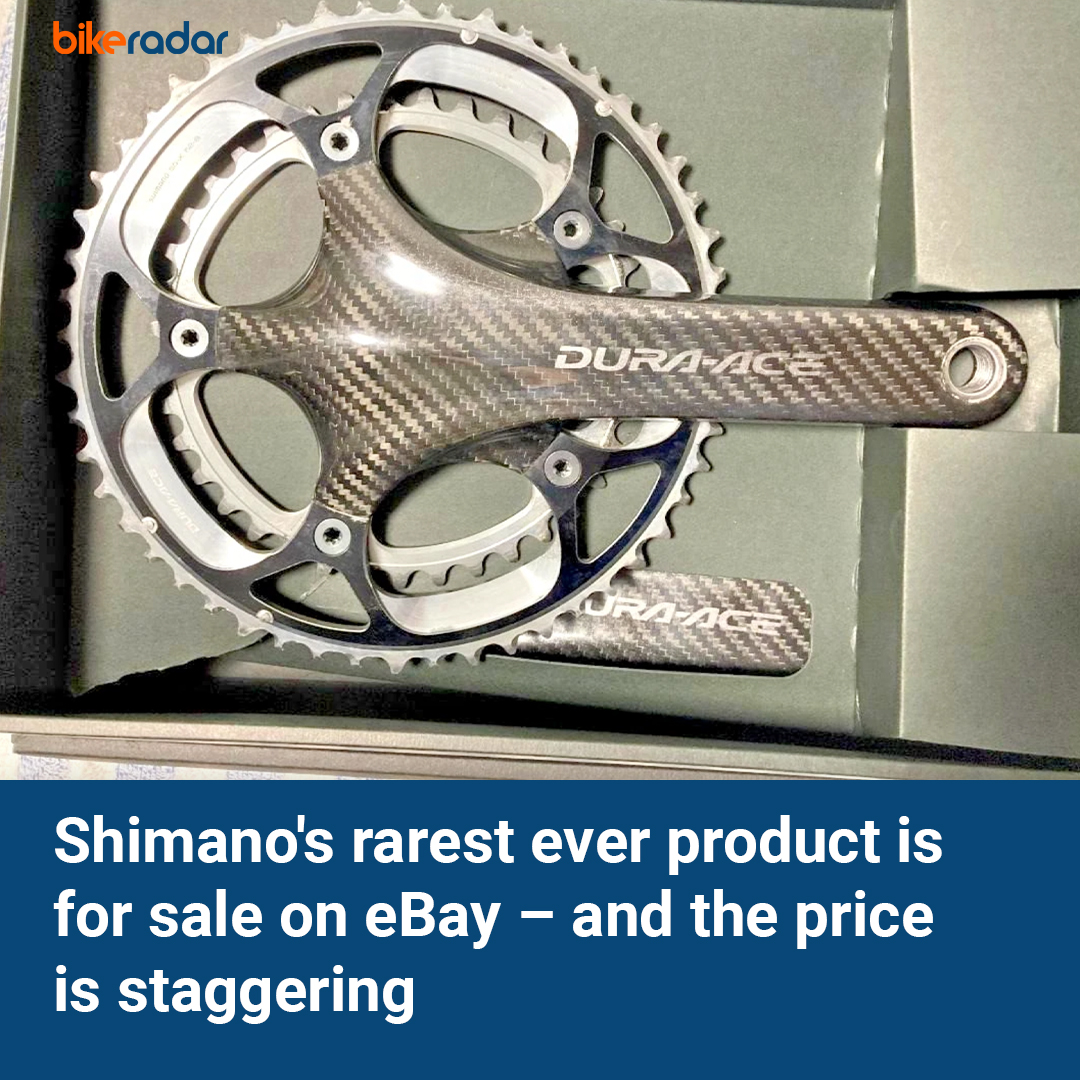 bikeradar's tweet image. Think Shimano only ever made cranks from alloy? Think again 👀

Read more 👉 bikeradar.com/news/shimano-f…