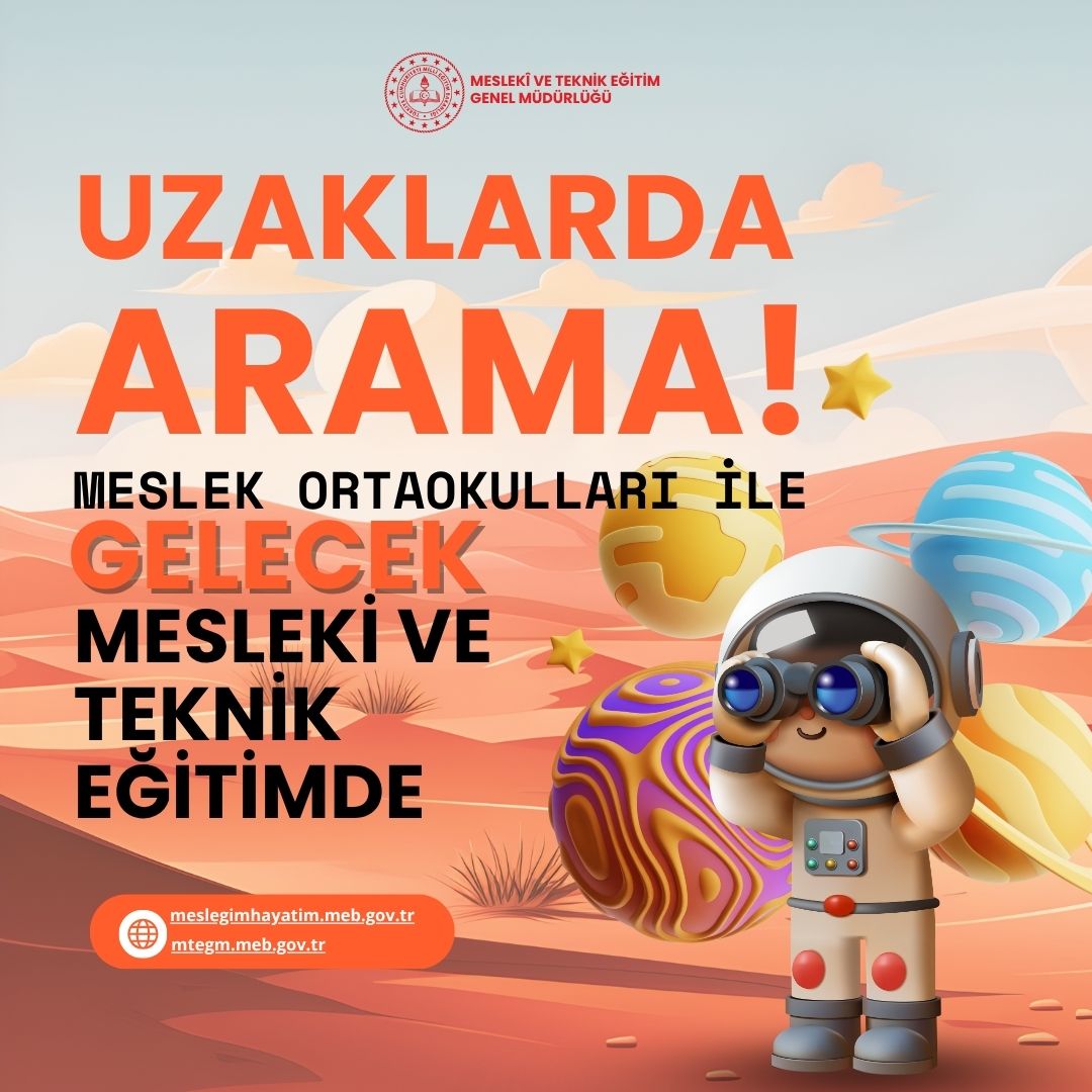 Sayın Bakanım;

Mesleki ortaokulların sayısının artırılması ve bu okullarda Bilişim Teknolojileri derslerinin daha yaygın biçimde yer alması, öğrencilerimizin erken yaşta dijital beceriler kazanması ve geleceğin mesleklerine sağlam bir temel oluşturması açısından büyük önem