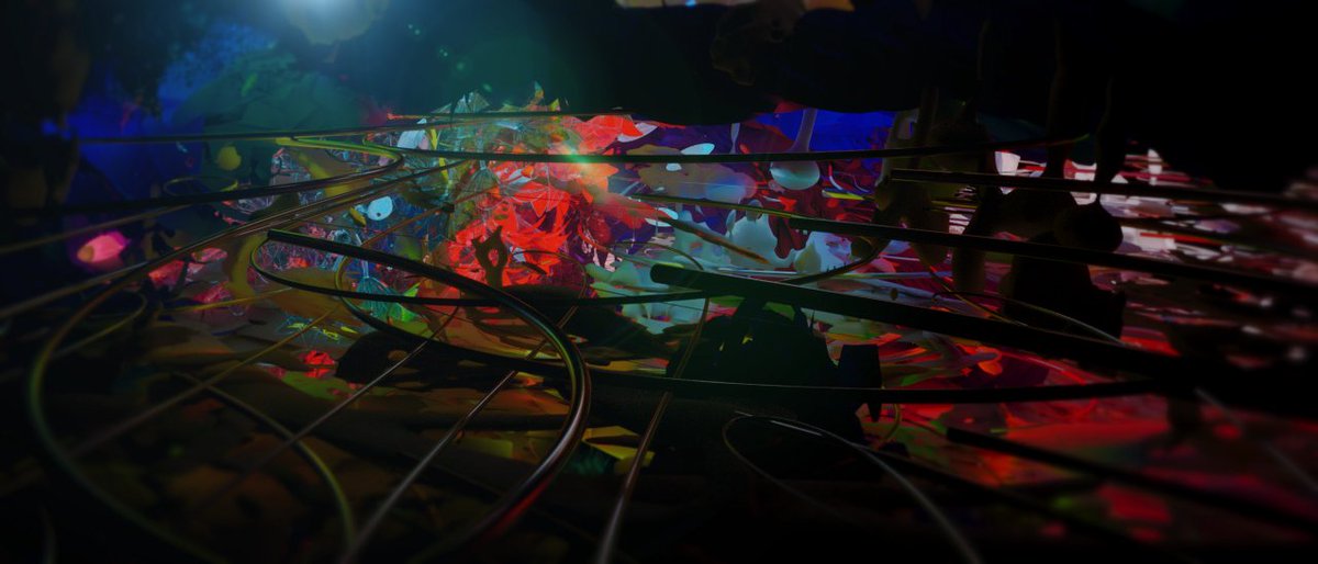 rei__k's tweet image. 【お仕事】

#春ヰシンギュライブ4 にて、
『(A)letheia』の背景映像演出を担当させていただきました！！

今回、背景のベースを @reoru さんにお渡しして更に音に合わせたアレンジをして頂いています！！めっちゃかっこよくなってて感動です…