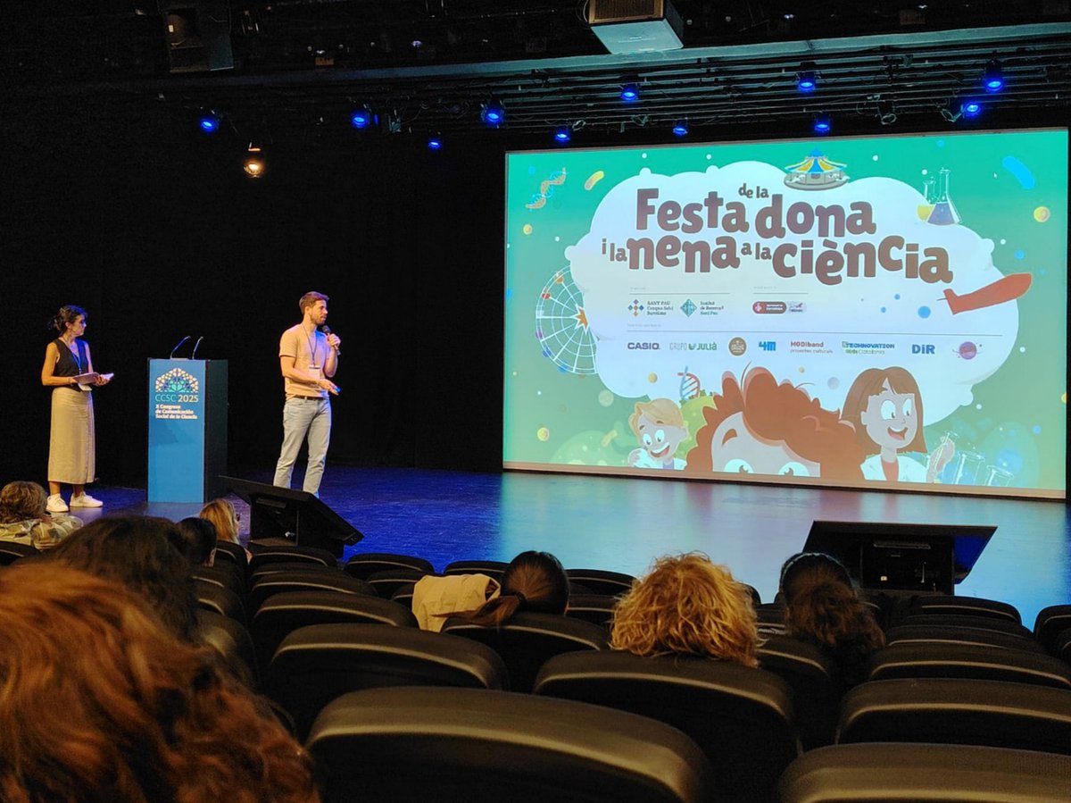 IRSantPau's tweet image. 🗣Hem participat al X Congrés de Comunicació Social de la Ciència🧬

🌟La setmana passada, a Palma de Mallorca, va tenir lloc aquest congrés amb més de 350 participants i organitzat per l’Associació Espanyola de Comunicació Científica (@aecomcientifica) i la Universitat de les…
