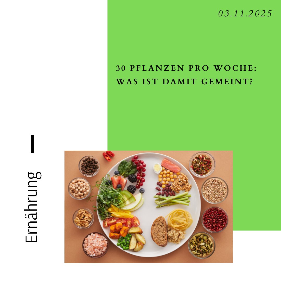 📢 30 Pflanzen pro Woche: 🔎 was ist damit gemeint?
consumer.bz.it/de/30-pflanzen…
#Ernährung #Gesundheit #Darmmikrobiom #VZS