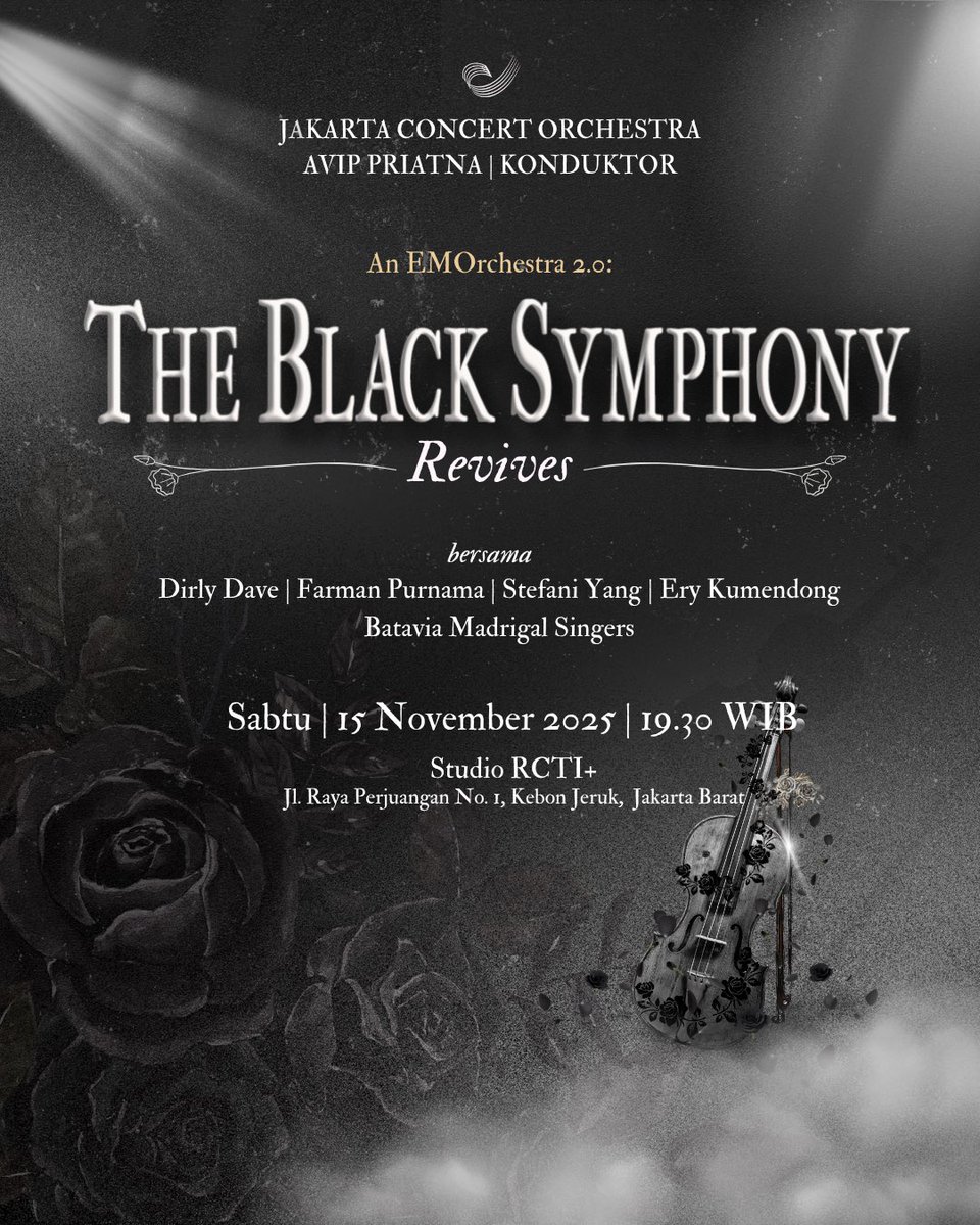 SimplePlanID's tweet image. Penasaran gak sih kalau Simple Plan diaransemen jadi orkestra? yuk dateng ke Jakarta Concert Orchestra: Yhe Black Symphony, di sana kalian bakal latihan nonton Simple Plan di Royal Albert Hall 🙀 beli tiketnya di sini:
jcodigitalconcerthall.com