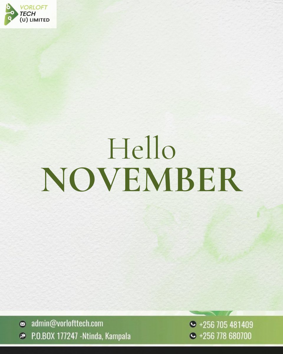 Vorloft_Tech's tweet photo. Let’s make this one a month of breakthroughs and success. 
Happy New Month from Vorloft Tech(U)Ltd.
"Innovate the Future"

#HappyNewMonth #VorloftTech #HappyNewWeek https://t.co/Rj5JY3fx3V