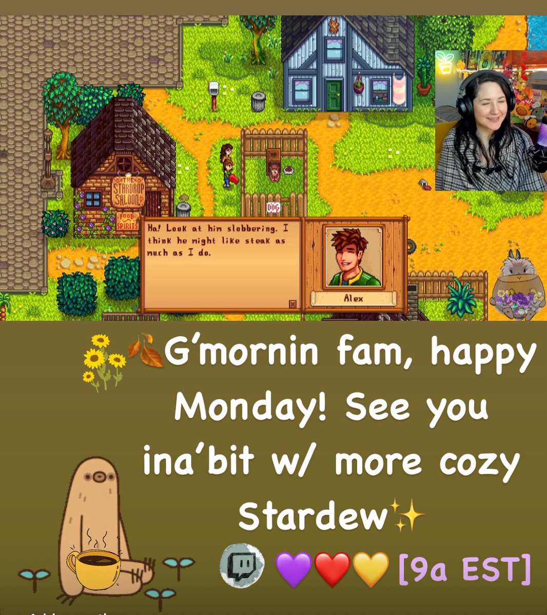 🍂🕯️☕️ Monday again? I love mondays! Let’s keep it extra snug in the Valley today🍋🥑