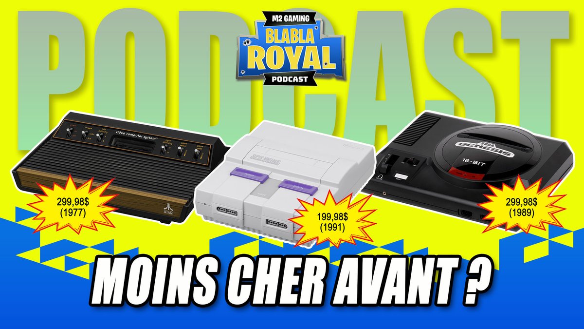 Bon lundi! Le nouvel épisode de notre #podcast BlaBla Royal est maintenant en ligne! Dans celui-ci, Lulune, Youssef et Marc reçoivent Éric St-Cyr de <a href="/cataloguesqc/">Catalogues.Québec</a>  pour faire un bond dans les publicités, catalogues et circulaires du passé et comparer les prix des consoles jeux