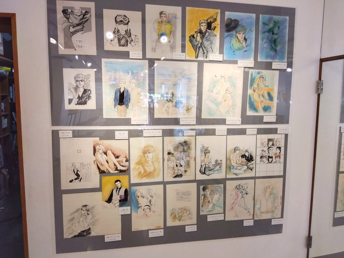 吉祥寺リベストギャラリー創で開催中の
#森脇真末味原画展 を観て来ました。
壁一面の、5作品(UNDER、緑茶夢、おんなのこ物語、BLUE MOON、ゼネツィオの庭)×11枚の漫画原稿がまず圧巻
カラー原画は、BLUE
