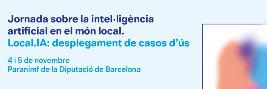 municipidigital's tweet photo. 🔴Demà té lloc la "Jornada sobre la intel·ligència artificial en el món local. Local.iA: desplegament de casos d’ús"👏👏
➡️Vols més informació? https://t.co/gN47D84rOt
#LocalIA https://t.co/rE7gBj3iRz