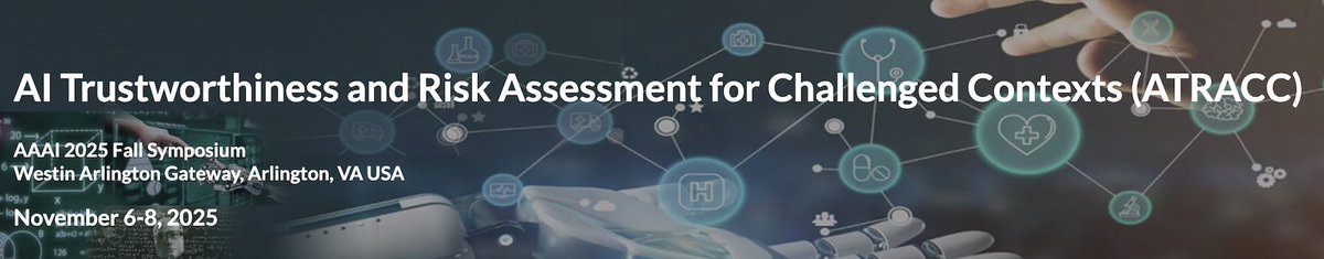#CCAM. AI4CCAM at #ATRACC) 2025! 

👉 Presenting the paper “Rashomon in the Streets: Explanation Ambiguity in Scene Understanding“: first empirical quantification of the Rashomon effect when dealing with prediction in real-world driving scenes.

tinyurl.com/y396mmnx