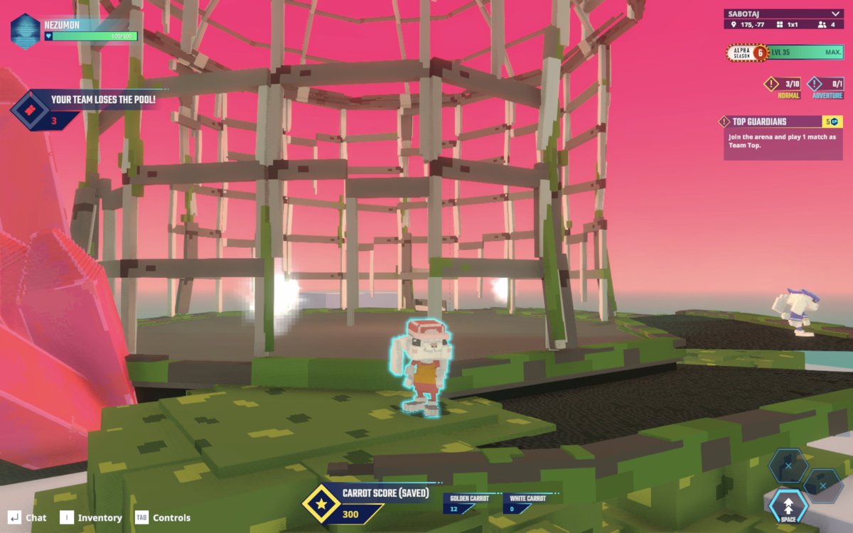 I'm not usually this CAGEY... get it??? <a href="/TheSandboxGame/">The Sandbox</a>  tsbga.me/TheSandbox