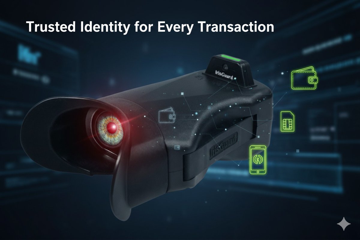 IrisGuard tweet media