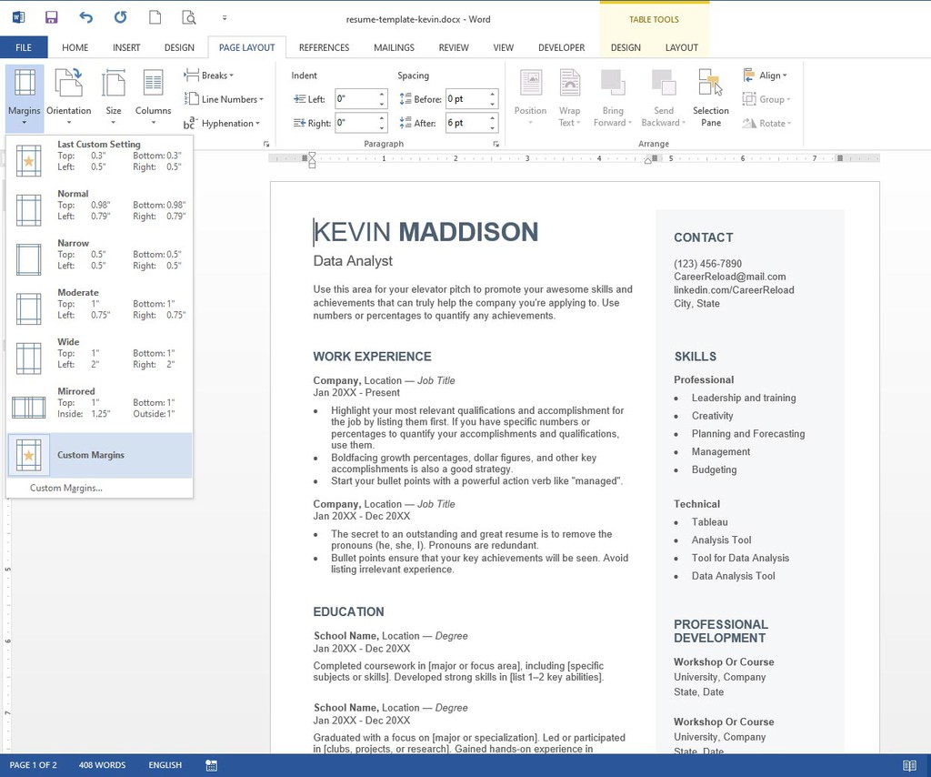 CareerReload's tweet image. Step-by-step instructions on how to create a resume in Word, including formatting tips, font choices, and how to make your document ATS-friendly.

Read more: careerreload.com/how-to-create-…

#CreateResume #MakeResume #WordResume #ResumeInWord #CreateCV