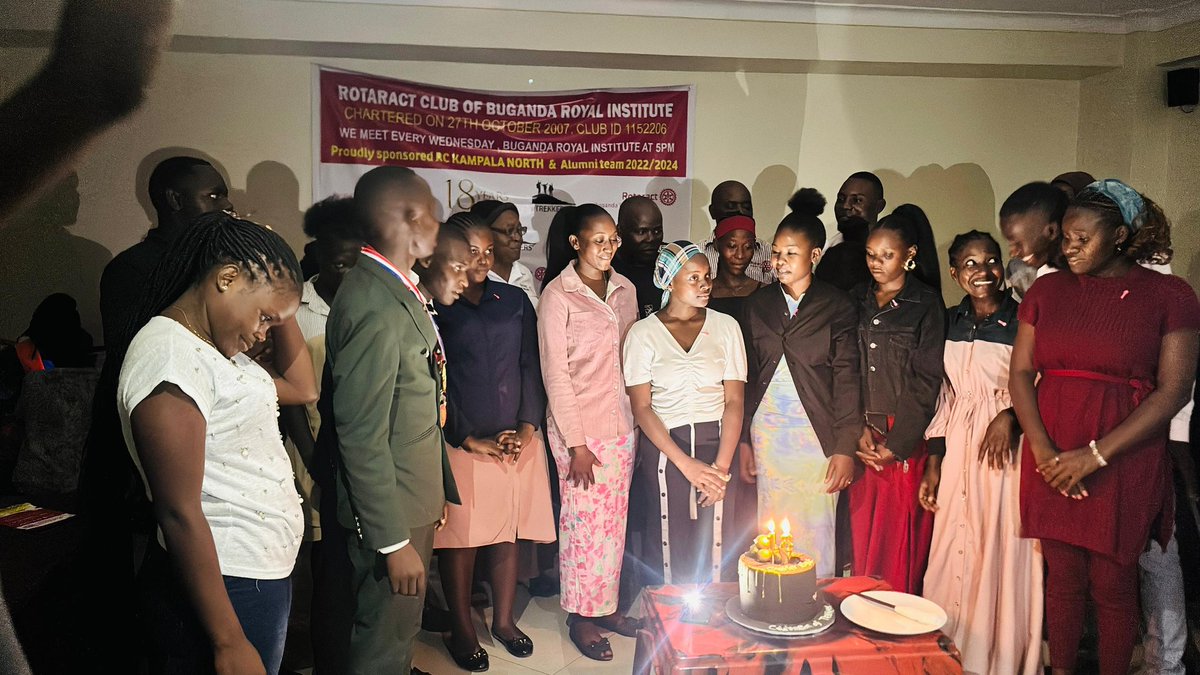 Rotaract Buganda Royal institute (The Trekkers) tweet media