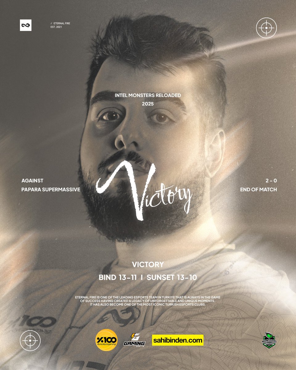 Heveslendirip bitirmeyi seviyoruz.

#forEF | #yüzdeyüzgaming