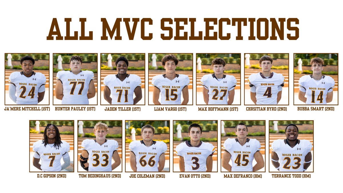 🏈 Congratulations to our 13 Football players who earned All-Conference honors!

#HailSpartans